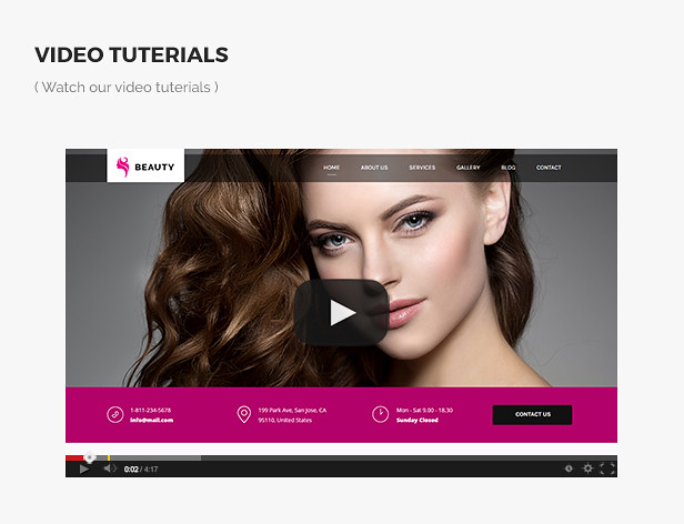 Responsive Hair and Beauty Salon Adobe Muse Template - 10