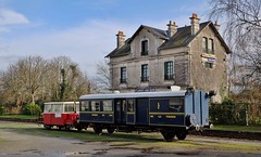Vieux trains, gare de Saint Laurent sur Sevre, Vendée 