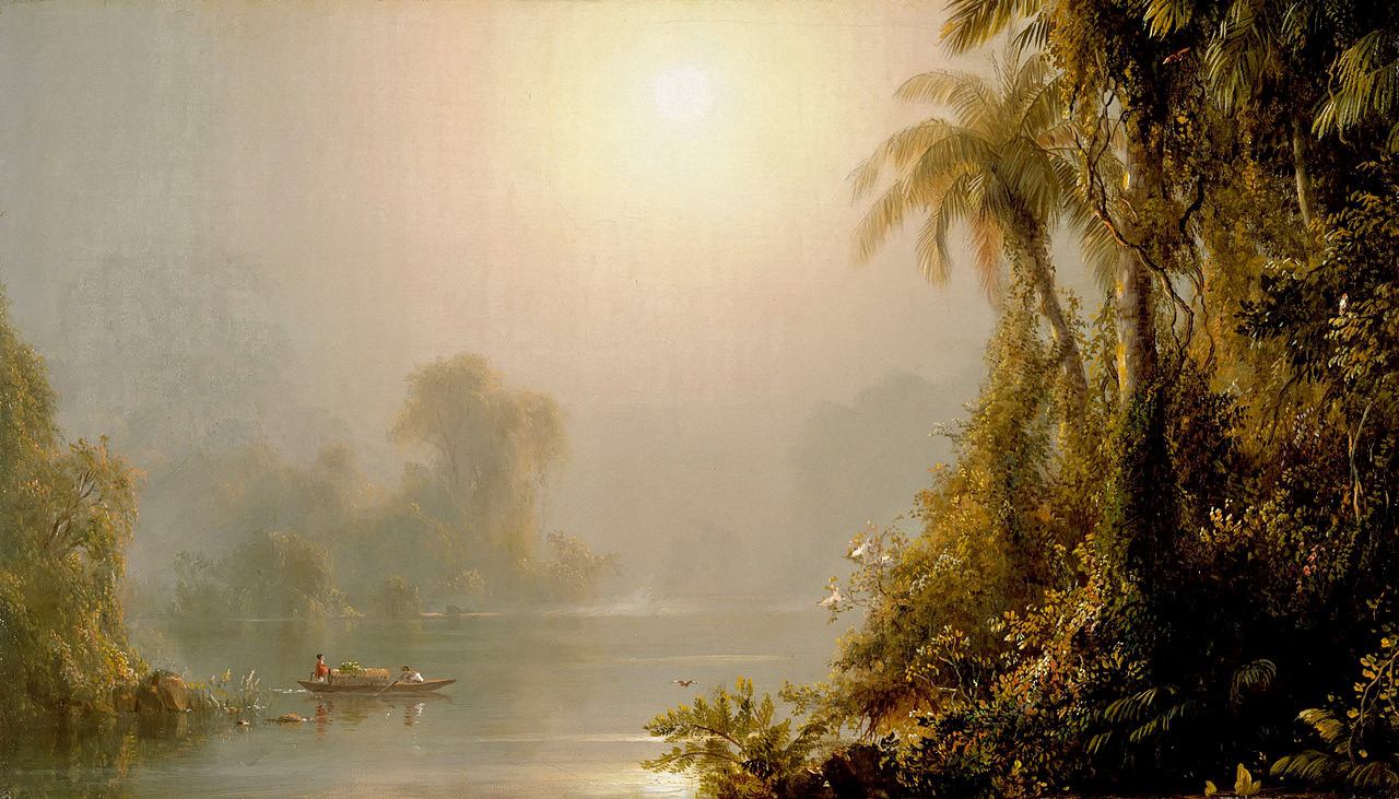 Morning in the Tropics by Frederic Edwin Church, 1858