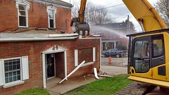 Old Marshall County Sheriff Office and Jail Demolition