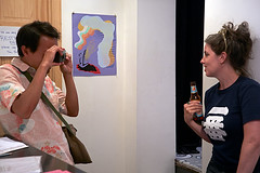 Opening of "Permanent Summer--Screen Print Show" @ Civilian Art Projects, 2013/07/26