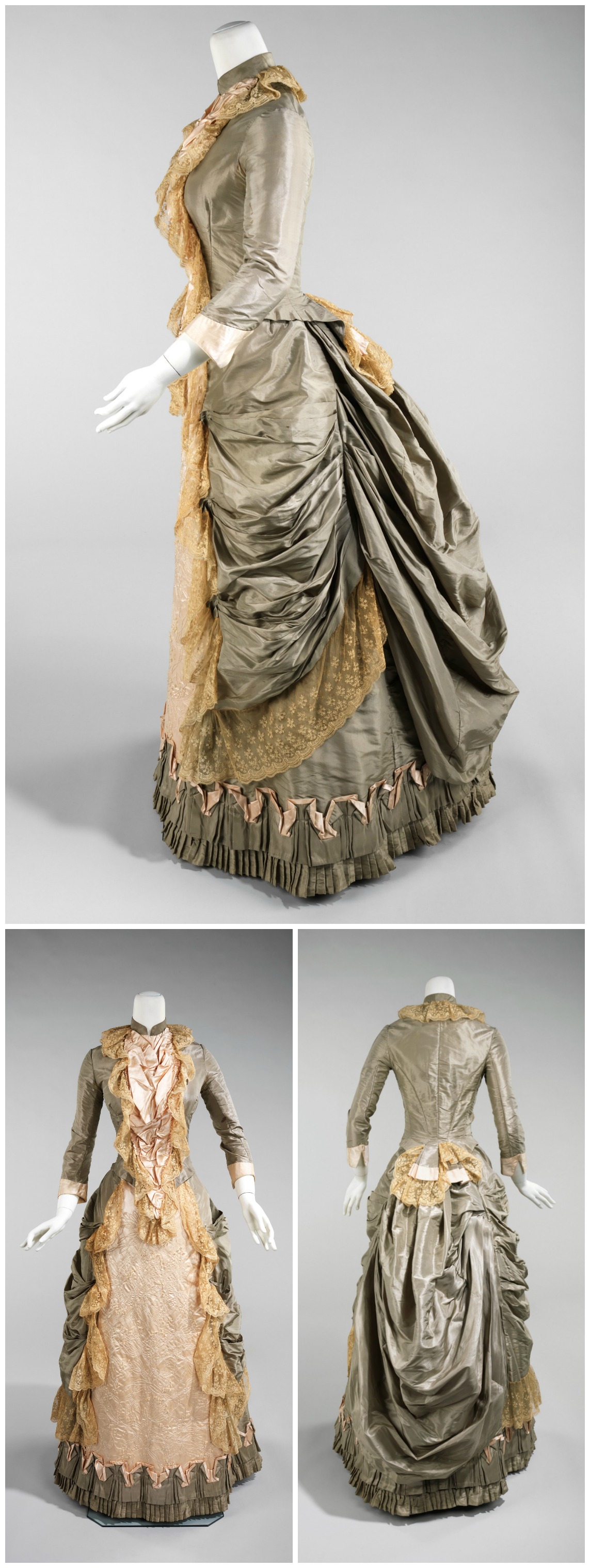 1880. American. Silk. metmuseum.org