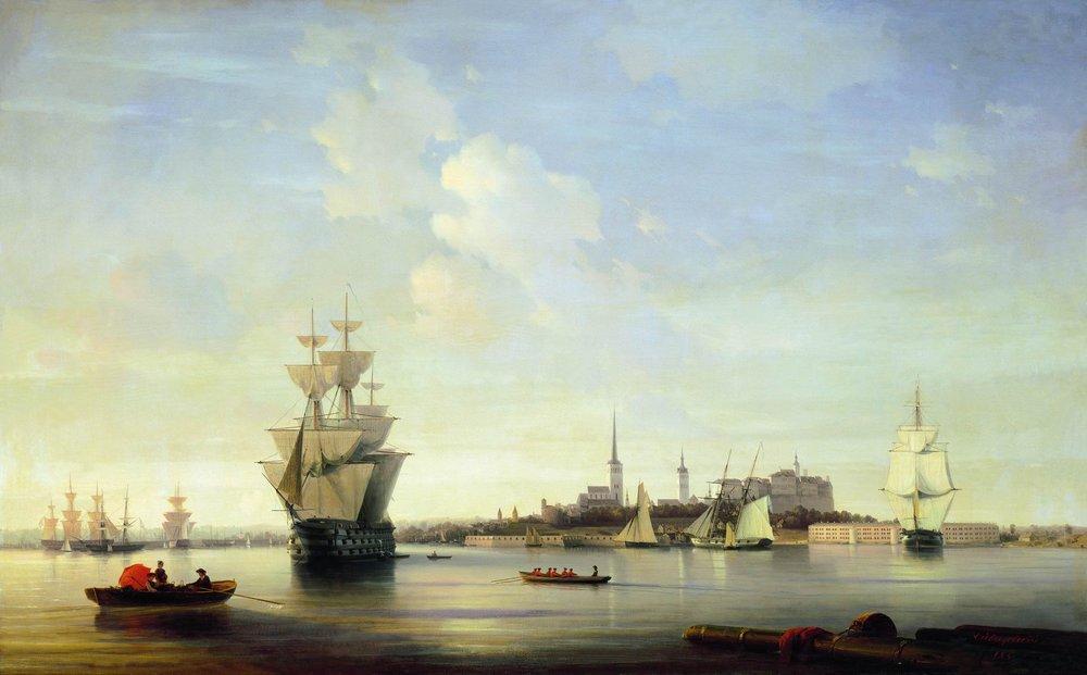 Reval - Ivan Aivazovsky, 1844