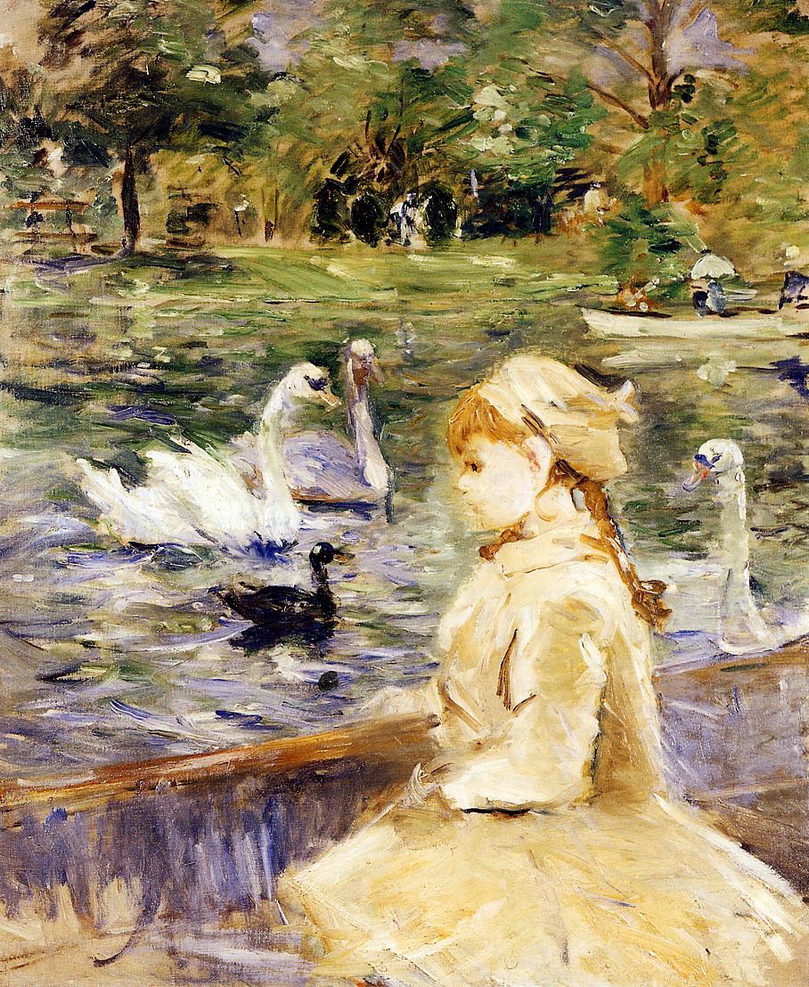 On the Lake by Berthe Morisot, 1884