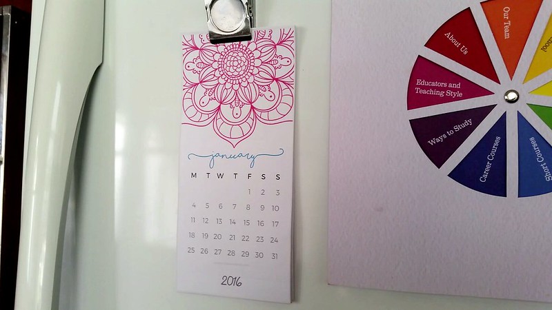 Mini Calendar free printable