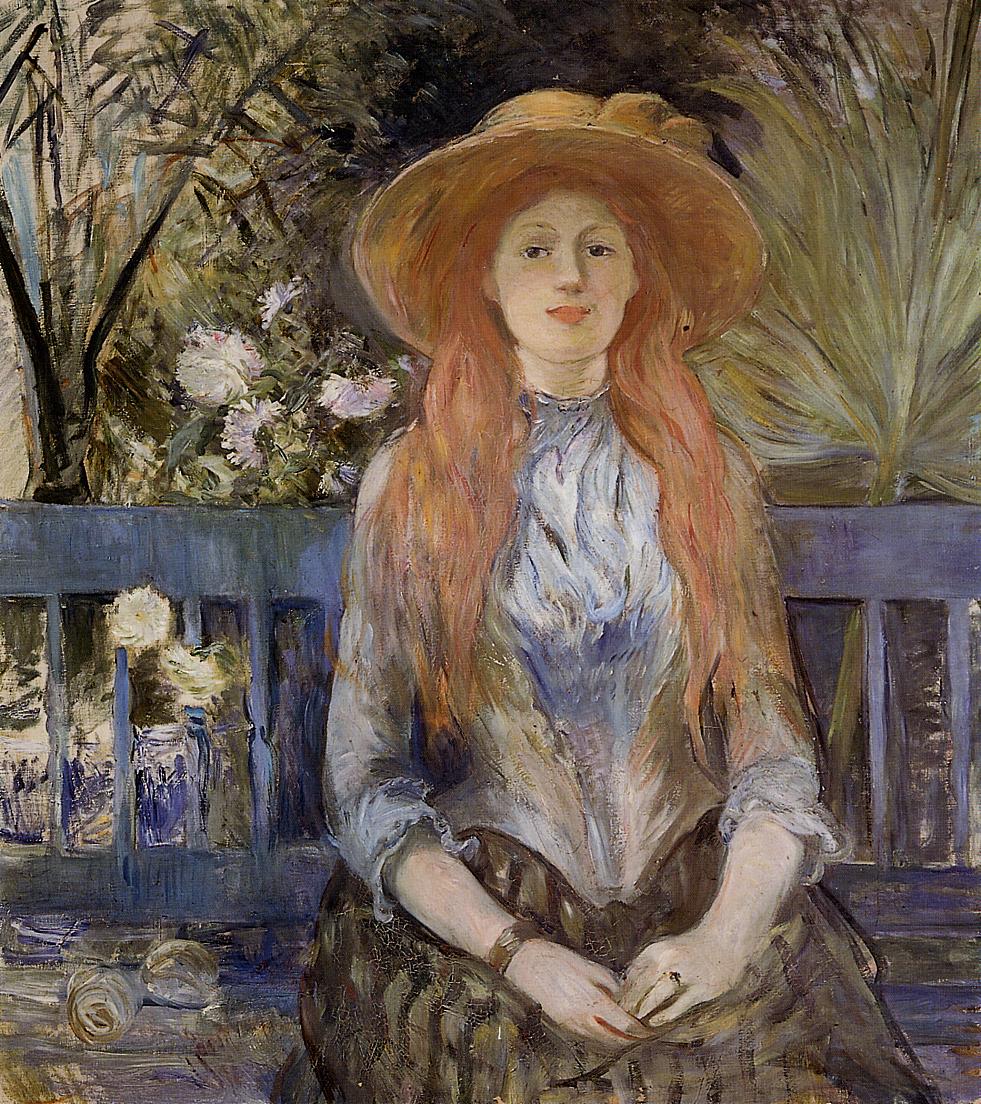 On a Bench by Berthe Morisot, 1889