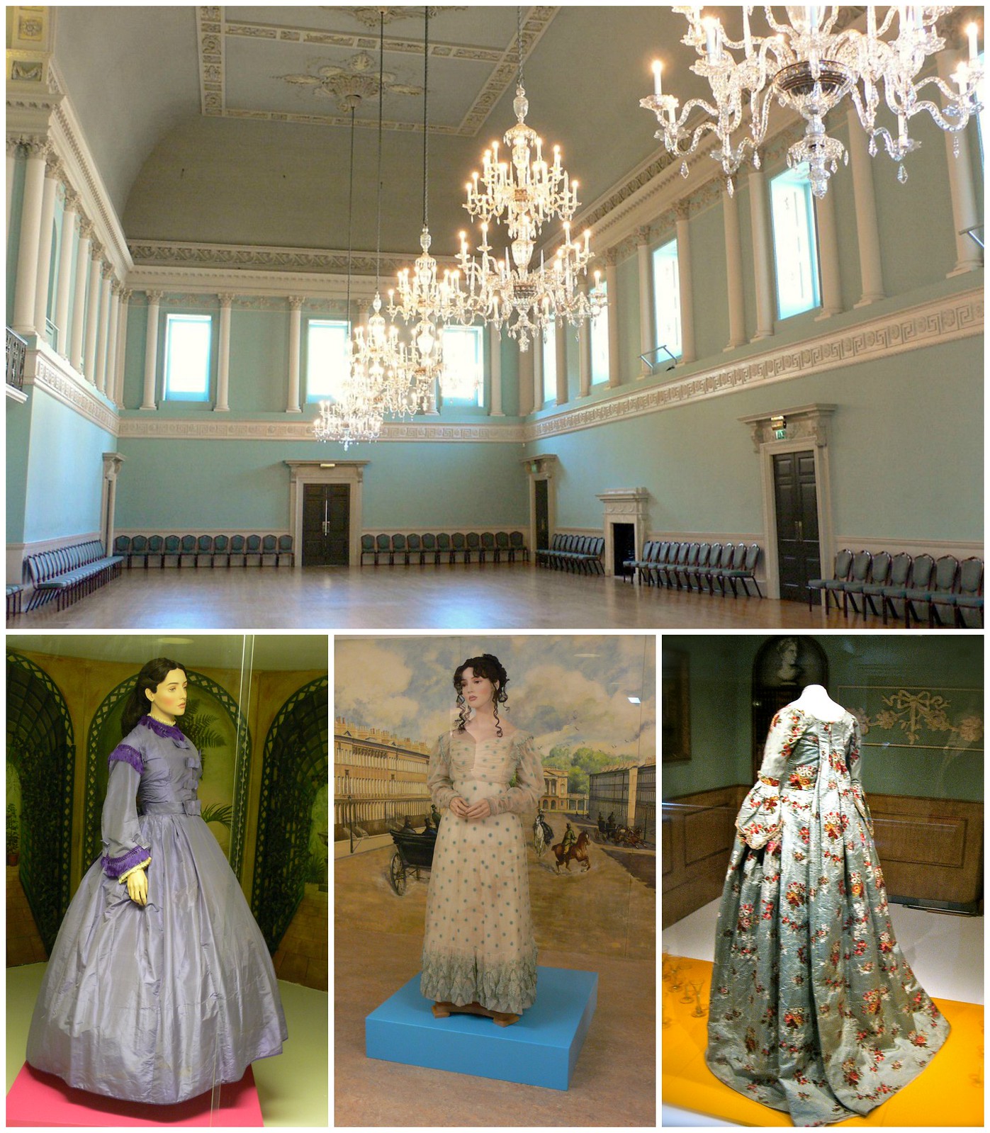 Assembly Rooms and Fashion Museum. Credit: Heather Cowper, flickr; Lisby, flickr