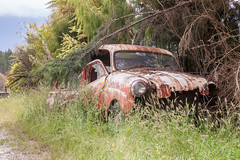 Abandonded Car, West Coast, New Zealand
