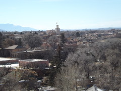 Aerial View of Santa Fe, New Mexico