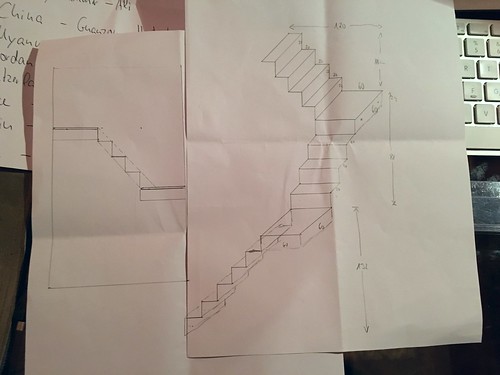 Second plan for staircase