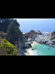 McWay Falls Big Sur - Route 1 Pacific Coast Highway Central California