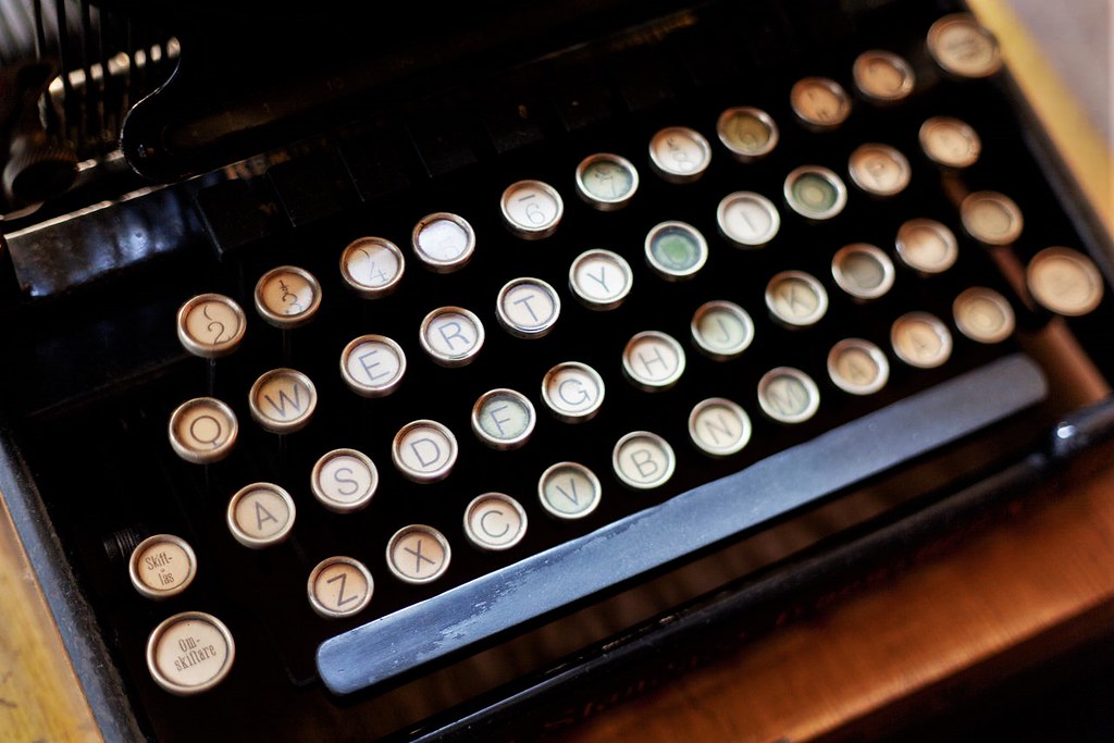 Trusty Remington typewriter
