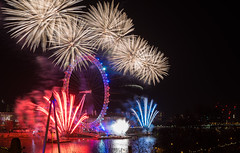 New Years Eve 2016, London Fireworks