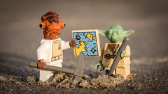 Master Yoda and Admiral Ackbar
