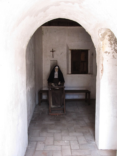 Antigua: une chambre reconstituée du Covento de la Capuchinas