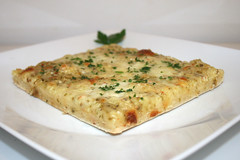 Zesty garlic pizza / Pikante Knoblauchpizza
