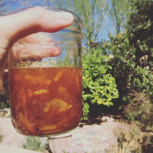 Arizona sun in a jar