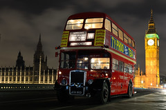 London Busses by Night 2015