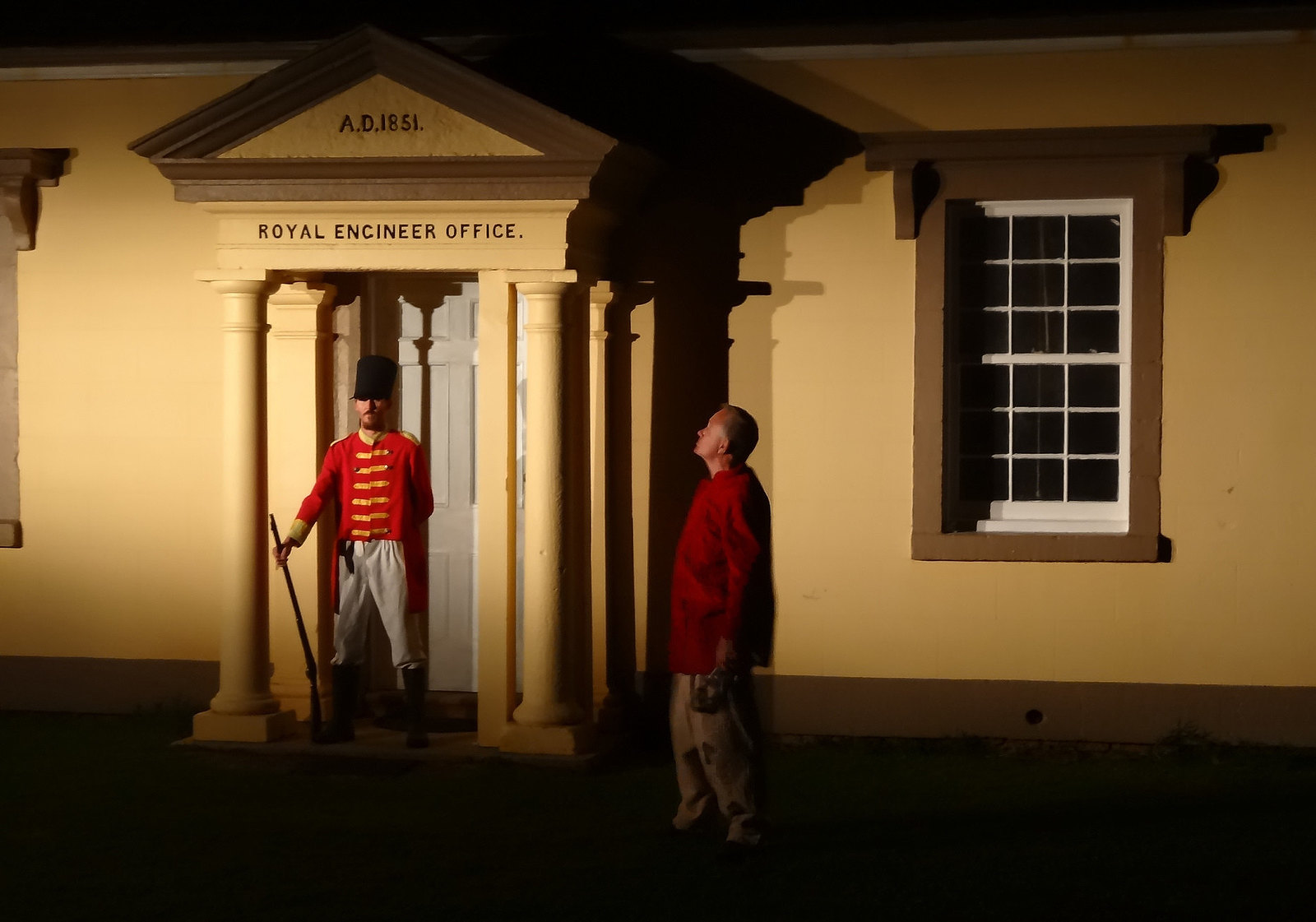 Sound and Light Show on Norfolk Island telling tales of the convict era. Image credit denisbin