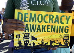 Democracy Awakening Rally And March In DC 4/17/2016