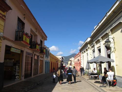 San Cristóbal de las Casas: la rue Real de Gadalupe