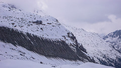 Schronisko Chamanna Boval 2495m z lodowca Morteratsch