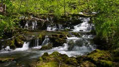 Streams, waterfalls and rivers.