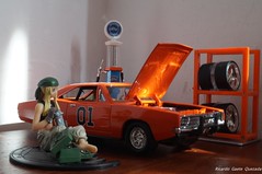 1969 Dodge Charger General Lee Diecast 1/25 by Johnny Lightning