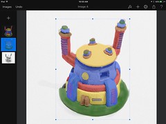 Testing Overlays in Pixelmator iPad