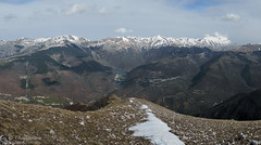 Monte Patino per la cresta orientale (Sibillini)