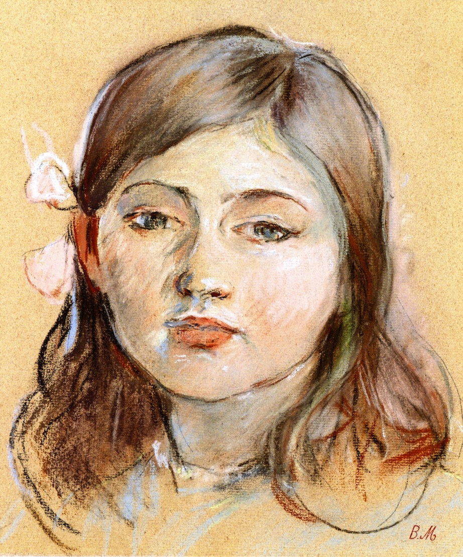 Portrait of Julie (Berthe's daughter) by Berthe Morisot, 1889