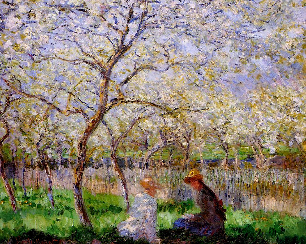 Springtime by Claude Monet, 1886