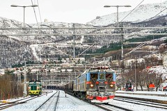 Trains in the Arctic Circle