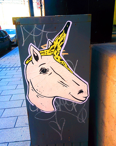 Montreal Street Art - Unicorn