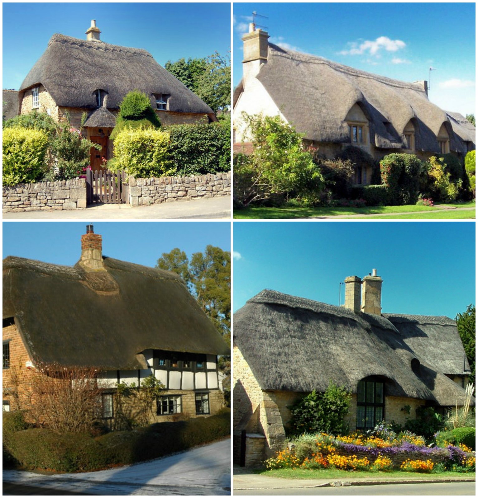 Thatched Cottages in Gloucester