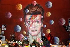 David Bowie mural in Brixton
