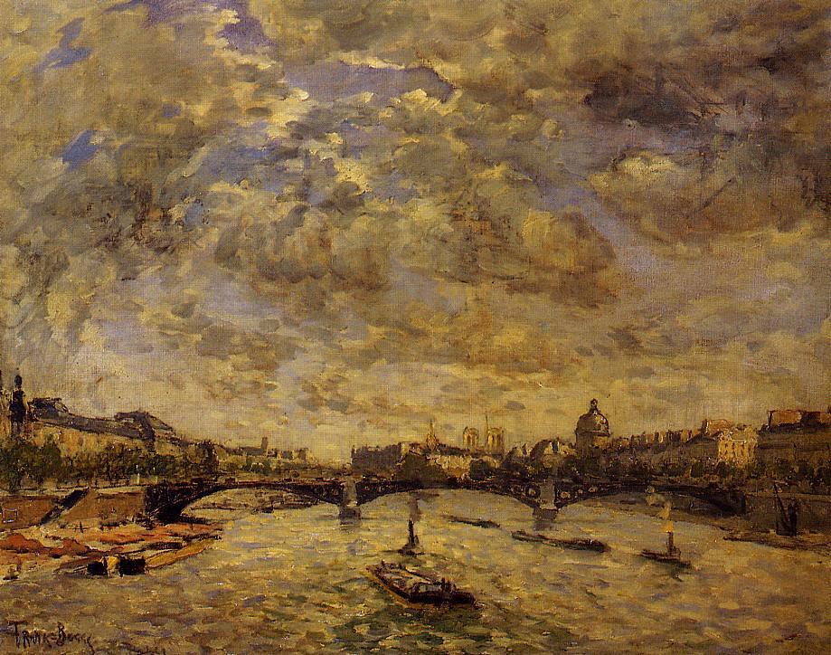 The Pont Carousel, Paris by Frank Myers Boggs, 1889