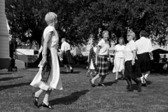 Highland dancers and marching girls