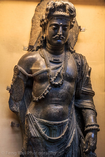Standing Bodhisattva, Lahore Museum, Lahore, Punjab, Pakistan