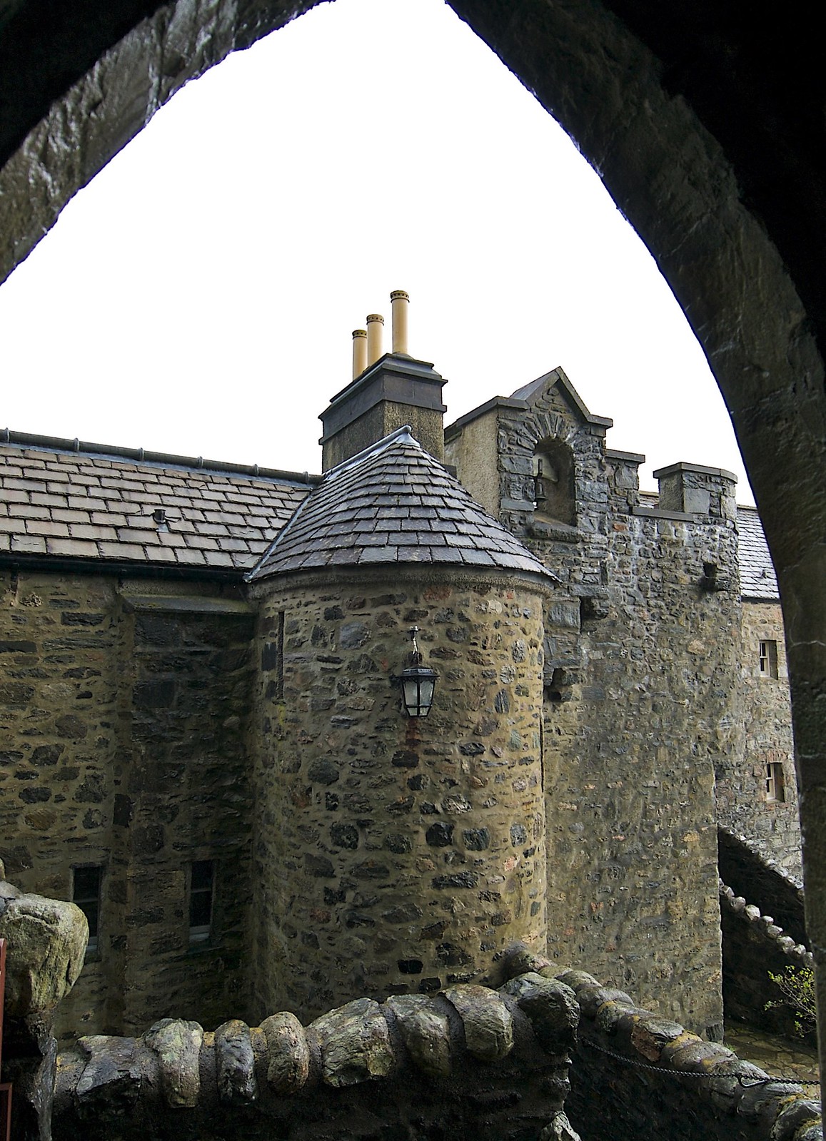 Eilean Donan Castle Bell Tower. Credit Bruce MacRae