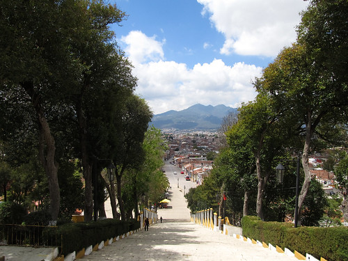 San Cristóbal de las Casas: vue depuis la colline de Guadalupe