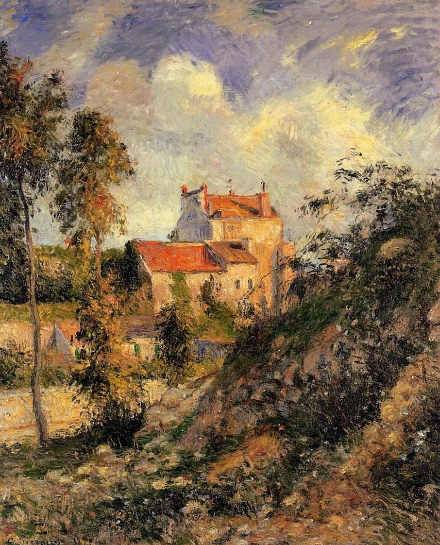 Les mathurins, Pontoise by Camille Pissarro, 1877