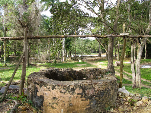 La Valle de los Ingenios: l'eau du puits, qui était transportée par les esclaves, servait à notamment à remplir le bain des propriétaires