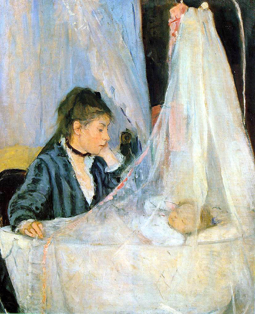 The Cradle by Berthe Morisot, 1872