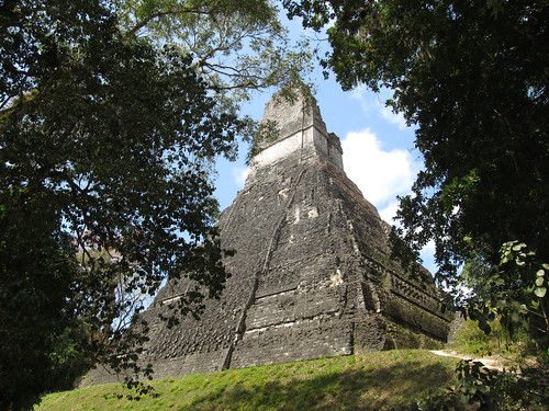 Tikal: le Temple 1 ou Temple du Grand Jaguar
