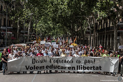 10_06_2018 Manifestación contra el uso político de la escuela catalana