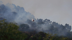 San Rafael Hill Brush Fire, Jun 2018