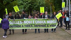 Manifestación Contra a Mina Touro-O Pino 10/06/18