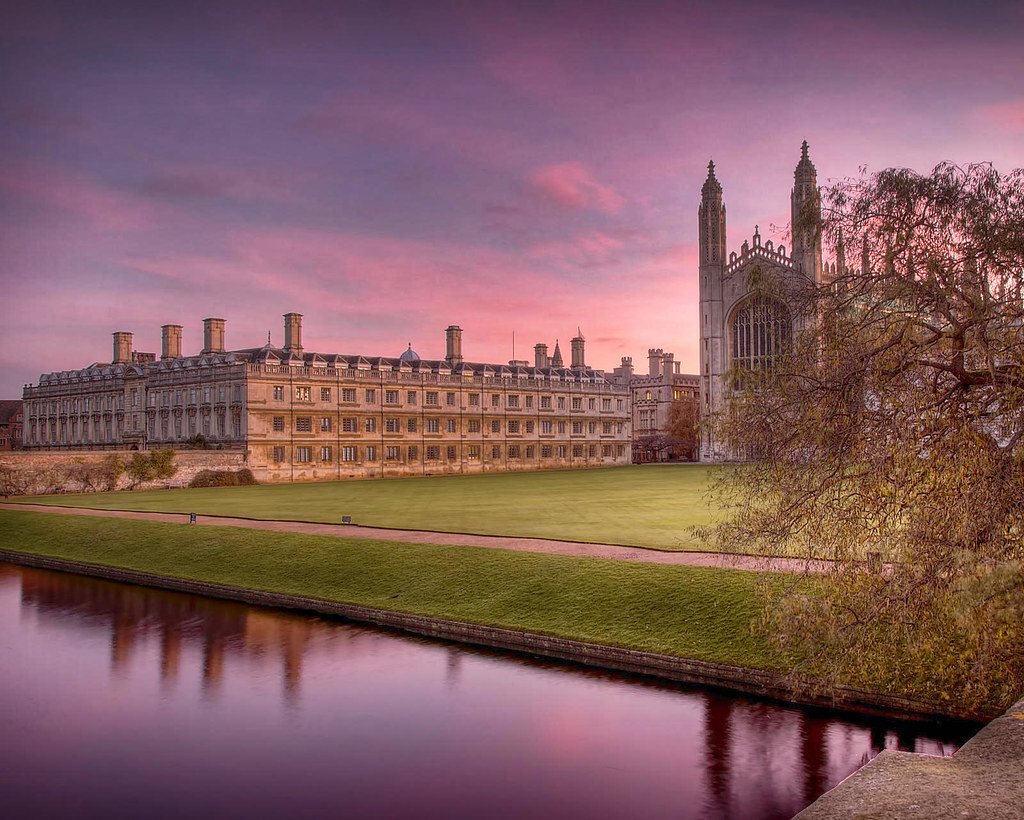 View from the Backs to Clare College and King's Chapel. Credit Alex Brown, flickr