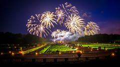 Fireworks at the Vaux-le-Vicomte IV, Maincy, 20180609